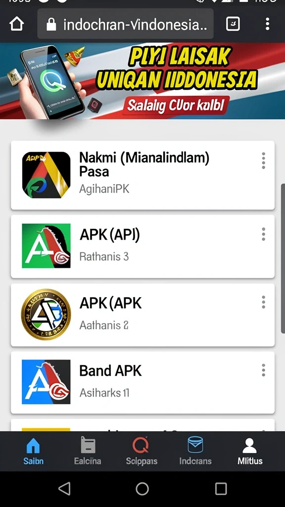 Beragam pilihan permainan menarik dalam aplikasi Download abc33 APK Terbaru untuk HP Android.
