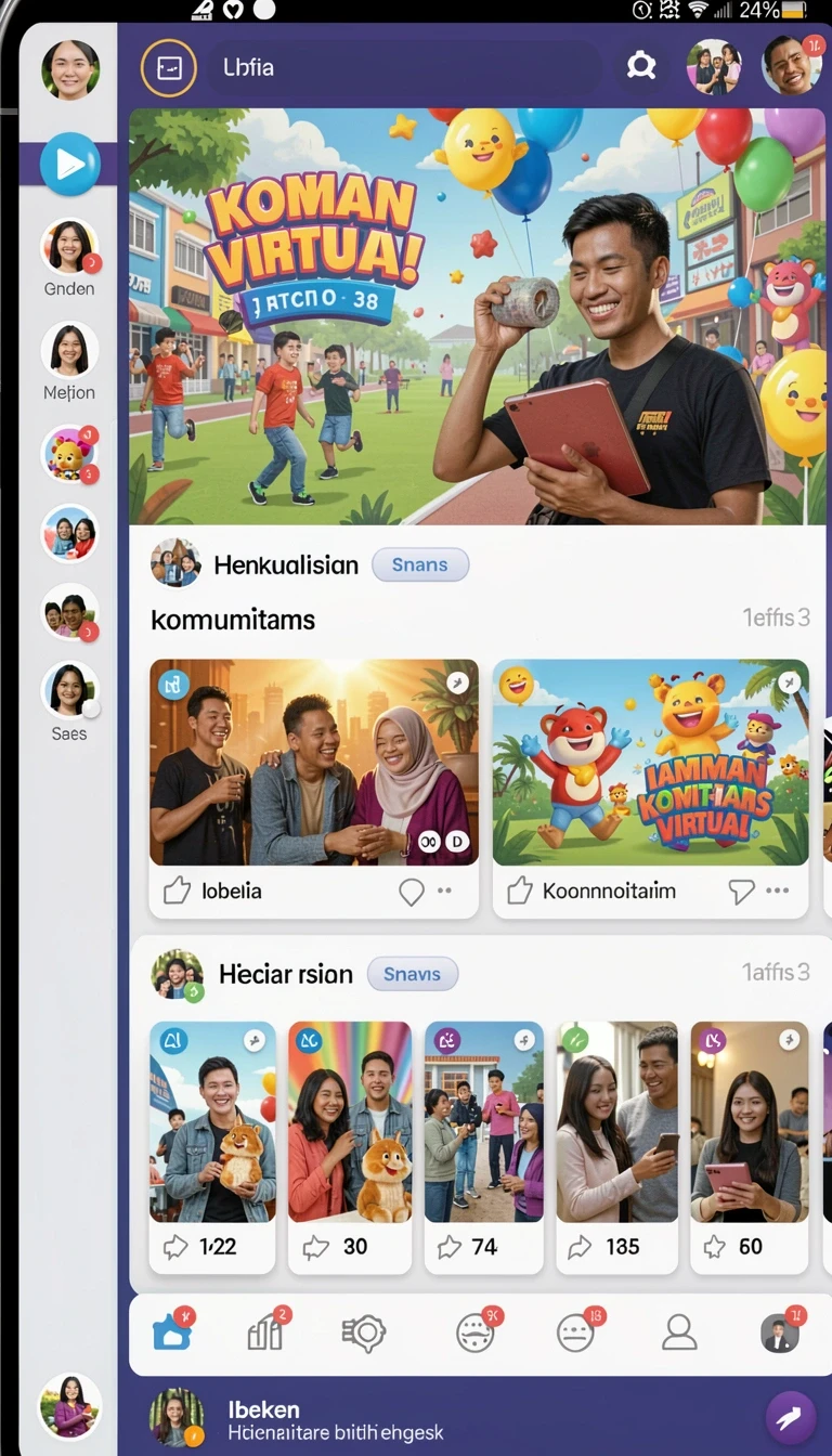 Beragam pilihan permainan menarik dalam aplikasi Download ovobet288 APK Original untuk Android.