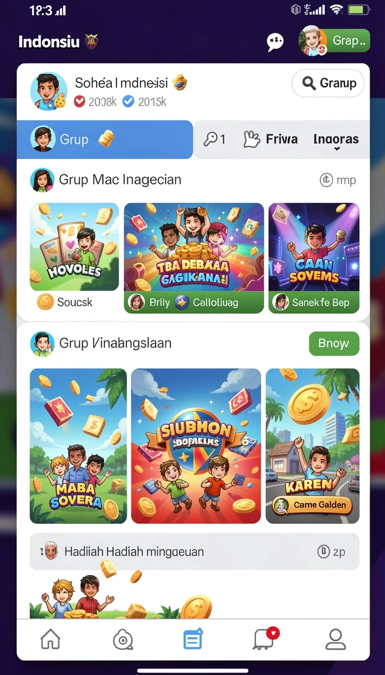 Beragam pilihan permainan menarik dalam aplikasi Aplikasi rp66 Terpercaya untuk Android.